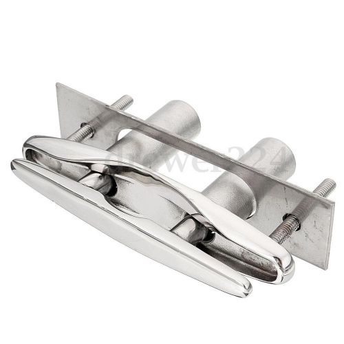 Boat pull-up cleat/ pop-up flush stud mount lift marine kit 316 stainless steel