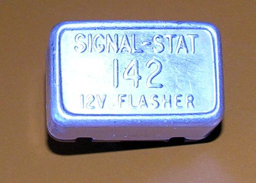 Corvette turn signal flasher, 1963, signal stat 142