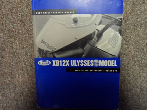 2007 buell xb12x ulysses model service repair shop workshop manual factory new