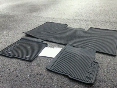 2010-2014 ford f-150 super crew all weather rubber floor mats,oem