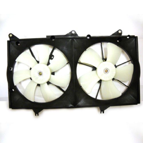 Tyc 621060 radiator and condenser fan assembly