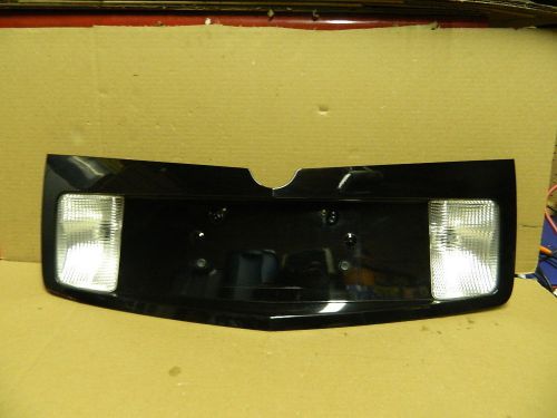 Cadillac cts trunk finish license plate panel reverse back up lights 2003-2007