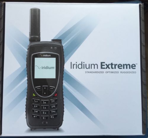 Iridium extreme satellite phone model 9575 kit