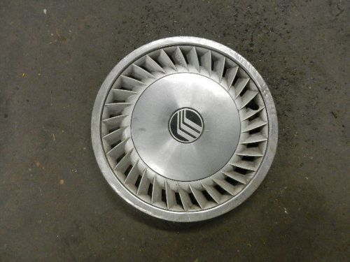 Mercury hub cap, metal, used, for 16 inch steel rim, e86c-1000-ab