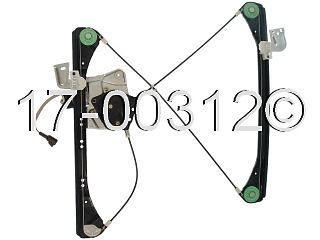 Brand new front left window regulator with motor - olds alero &amp; pontiac grand am