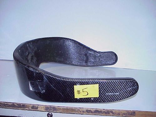 Carbon fiber halo head restraint for containment racing seat nascar sfi 12-2010