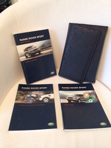 2006 range rover owners manual navigation with case etc