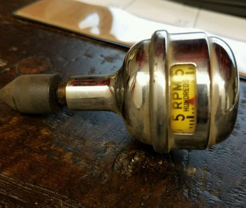 Vintage ac delco handheld tachometer speed rpm guage