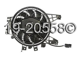 Brand new radiator or condenser cooling fan assembly fits toyota sequoia