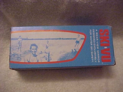 1960&#039;s mib ski-vu rear-view mirror for water ski safety