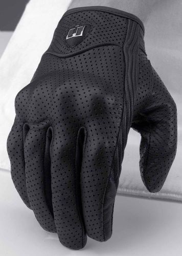 Icon pursuit mens touchscreen gloves black