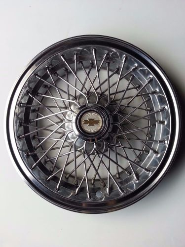 1993 - 1996 chevy caprice 15&#034; wire wheel cover hub cap spoke oem genuine