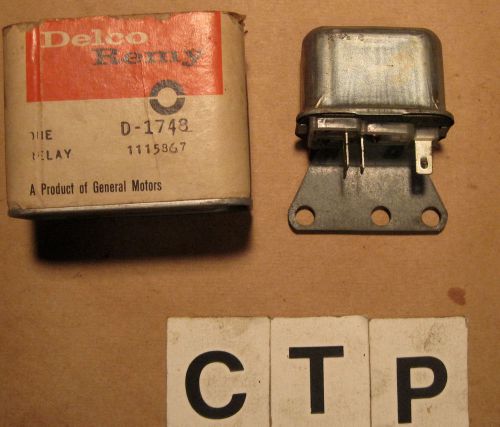 1968 1969 cadillac horn relay ~ gm part # 1115867 ~ d-1748