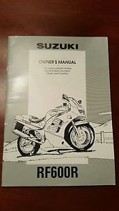 Suzuki rf600r owners manual