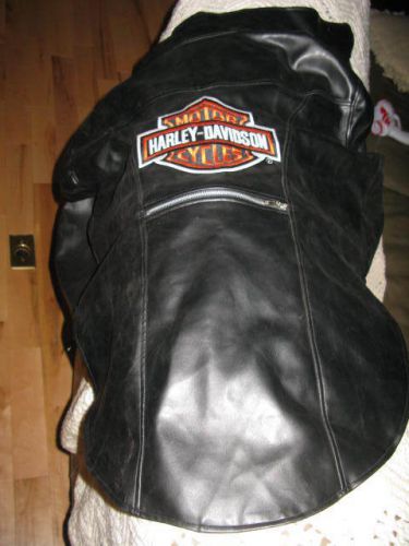 Harley davisdon dog jacket