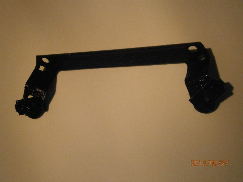 1959 cadillac (60?) front license plate bracket and clips
