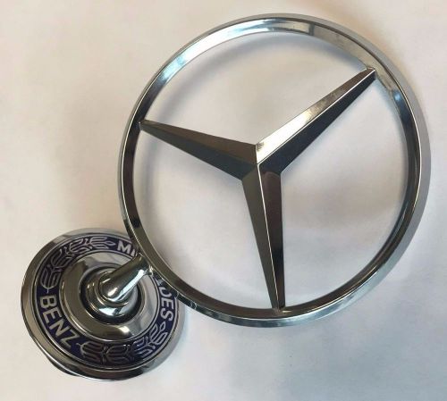 Mercedes-benz genuine standing star hood emblem