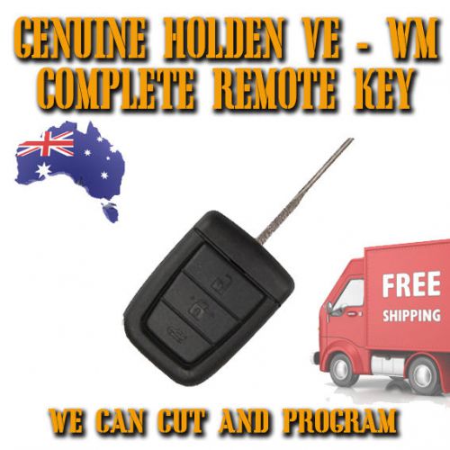 Holden commodore / statesman ve wm complete remote key - brand new - we can cut