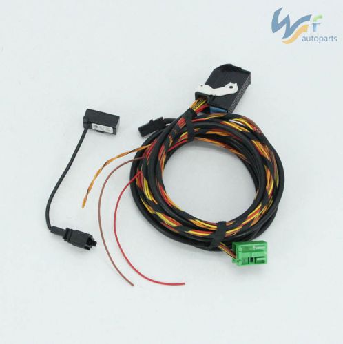 Bt bluetooth microphone+plug wiring harness cables 9w2 9w7 for vw rcd510 rns510