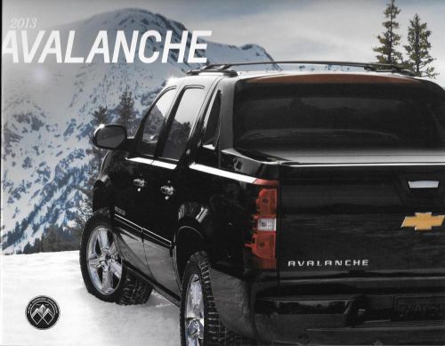 2013 chevy avalanche brochure -avalanche 1500-avalanche-chevy avalanche