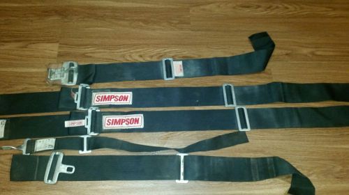 Simpson 5  point harness latch black   expired