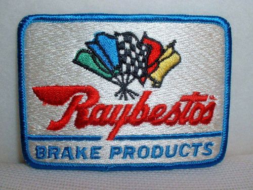 Raybestos brake products embroidered patch - new &amp; unused