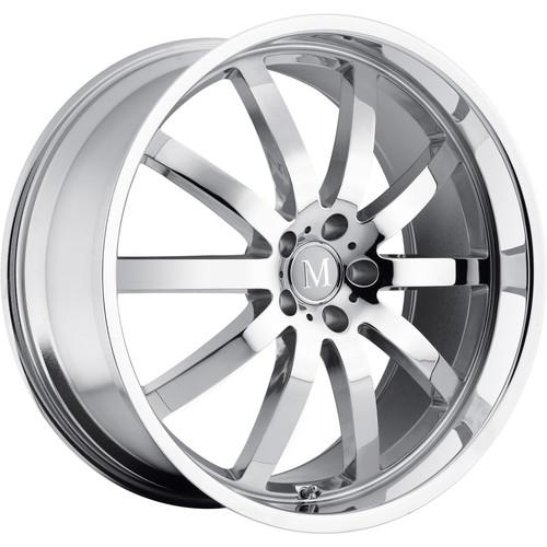 20x8.5 chrome mandrus wilhelm wheels 5x112 +32 audi tts tt a8