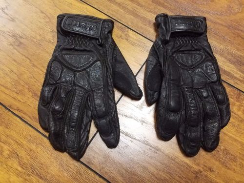 Castle ladies mid season motorcycle glove leather size m