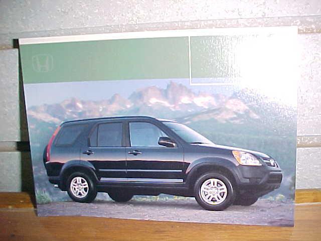 Honda crv 2004 dealer postcard 4" x 6" unused $2.98 free shipping
