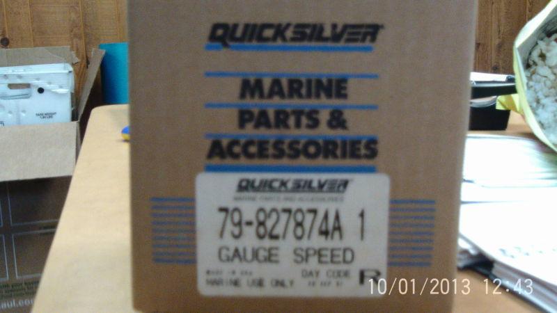 Mercury quicksilver speed gauge 79-827874a1 bin 64