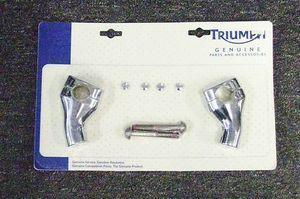 Triumph - chrome riser kit thunderbird 1600/1700,  part number a9738165