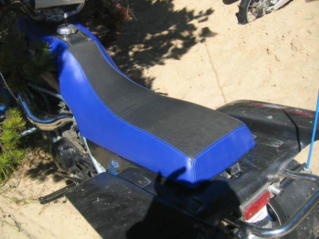 Yamaha banshee blue seat cover  #ghg5959scblck6959