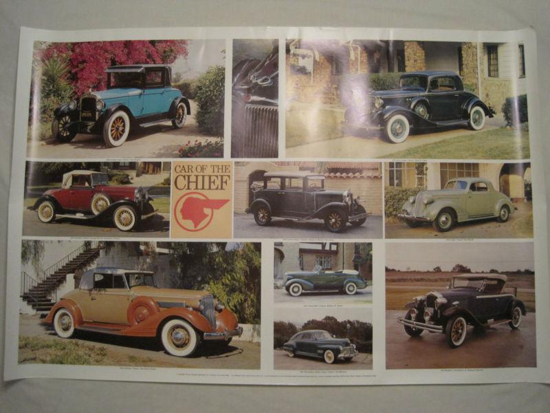Pontiac  - car of the chief poster 1926-1941 - pontiac poster no. 1 - 1978