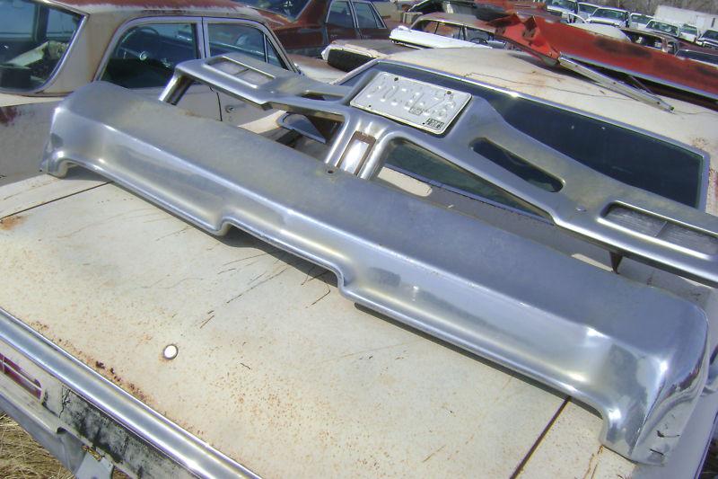 1970 70 buick electra 225 limited rear bumper solid