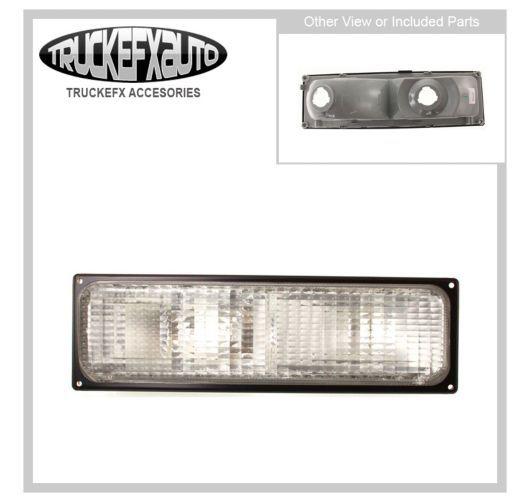 New left side turn signal light lamp truck chevy clear lens lh driver gm2520103