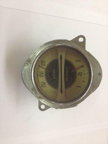 1930's chevy gas and water gauge