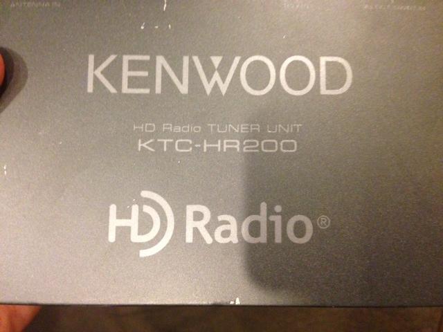 Kenwood ktchr200 ktc-hr200 hd radio tuner interface