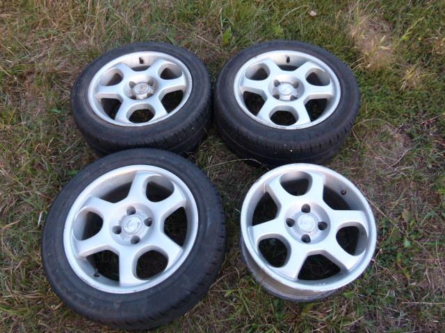 Set of 4 alloy masitaly wheels fits vw volkswagen miata & others - 4x100 15x7 in