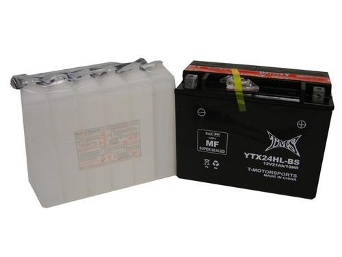 Ytx24hl-bs battery for 80-96 harley road king electra glide 1340 fl flh touring