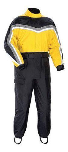 Tour master elite 2 1-pc rain suit yellow xxl/xx-large