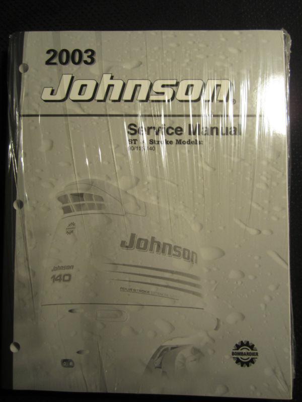 2003 omc johnson outboards st 4-stroke 90 115 140 hp service repair manual 