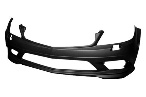 Replace mb1000295 - 08-09 mercedes c class front bumper cover factory oe style