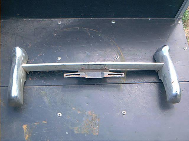 1951-52-53 ? rat rod  front bumper guards with cross bar