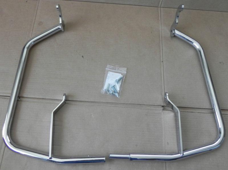 New triumph rocket iii engine guards part number tr3050