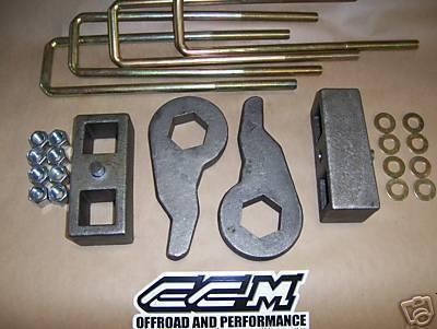 Chevy gmc 1500 3" torsion bar key leveling lift kit 4wd