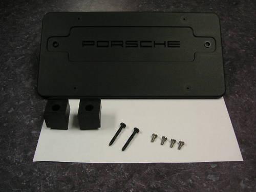 Porsche front license plate bracket kit, 911, 986, 996