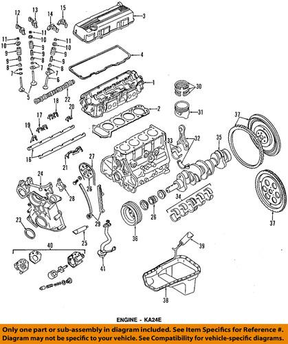 Nissan oem 13270f4000 valve cover gasket/engine valve cover gasket