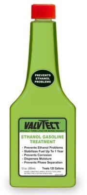 Valvtect ethanol gasoline treatment proven to stabilize
