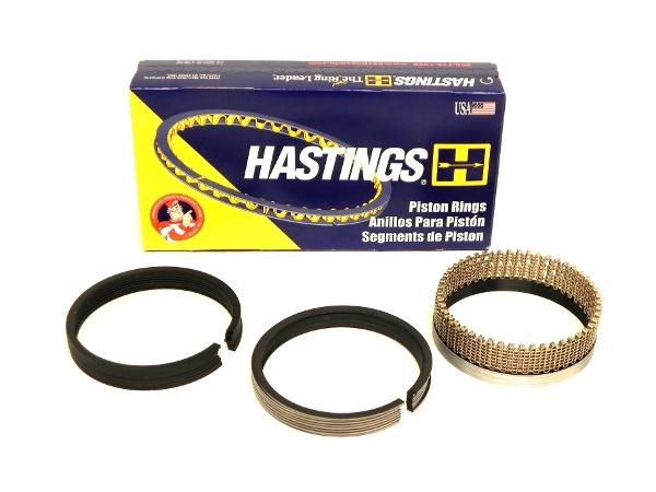 Hastings 2m139 mol piston rings 4.00" bore chevy 327 350 ford 302 351w dodge 360