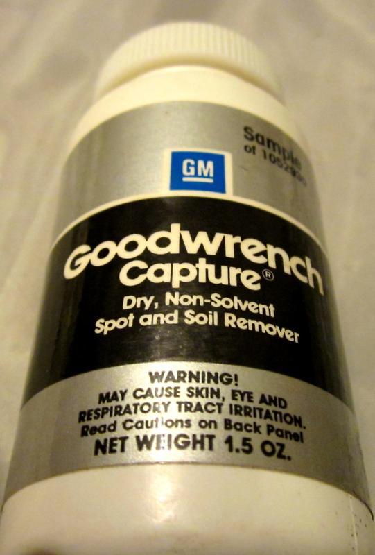 Gm sample 1052930 dry,non-solvent spot and soil remover
